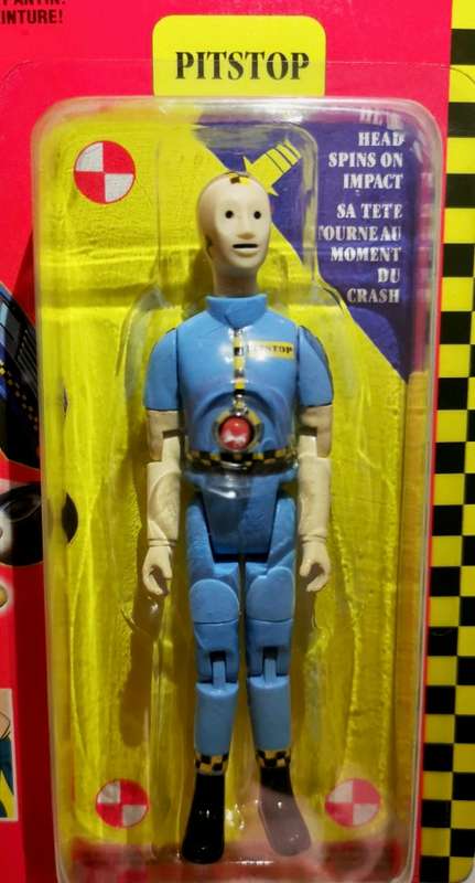 Rare Tyco The Crash Dummies.  1991.  Pitstop.