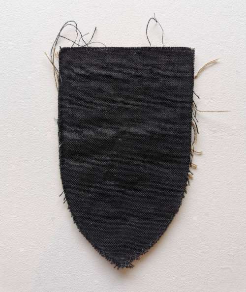 Original SADF 44 Para Brigade.  Alpha Company Shoulder Flash, Work Dress.  Nutria.  `44`