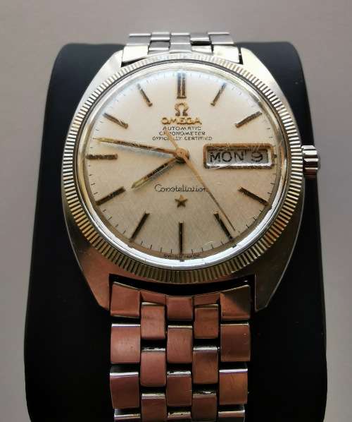Original Vintage Omega Constellation Day Date Watch.  Cal 751.