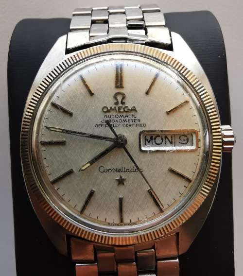 Original Vintage Omega Constellation Day Date Watch.  Cal 751.