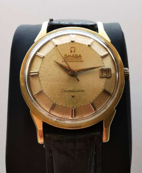 Original Vintage Omega Constellation Cal 561.  Gold Steel.