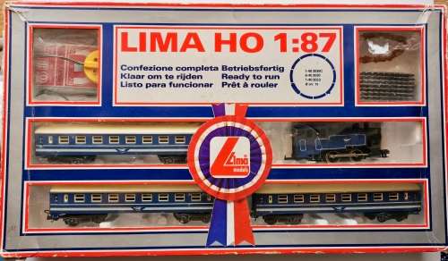 Rare Vintage Lima Train Set.  Made in Italy.  SA Railways SAR/SAS.