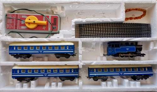 Rare Vintage Lima Train Set.  Made in Italy.  SA Railways SAR/SAS.