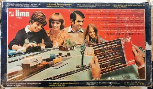 Rare Vintage Lima Train Set.  Made in Italy.  SA Railways SAR/SAS.