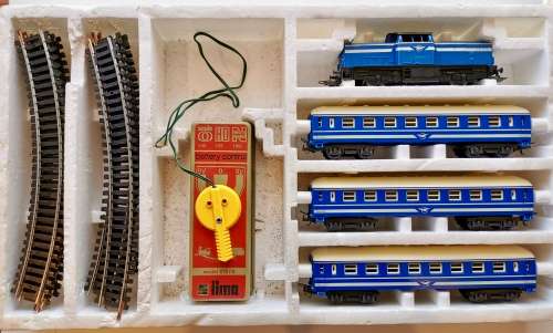 Rare Vintage Lima Train Set.  Made in Italy.  SA Railways SAR/SAS.