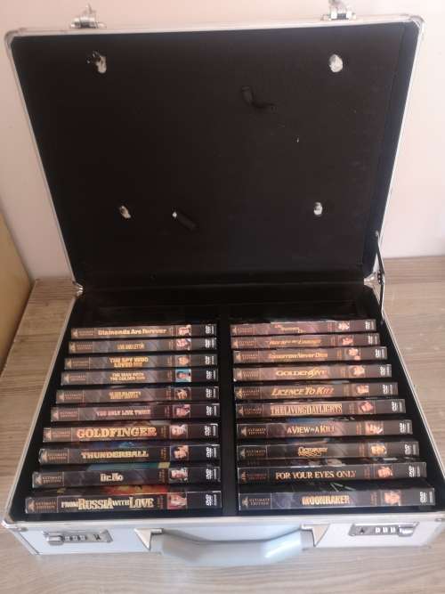 James Bond DVD Collection with Case