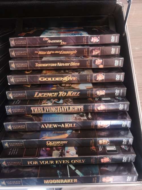 James Bond DVD Collection with Case