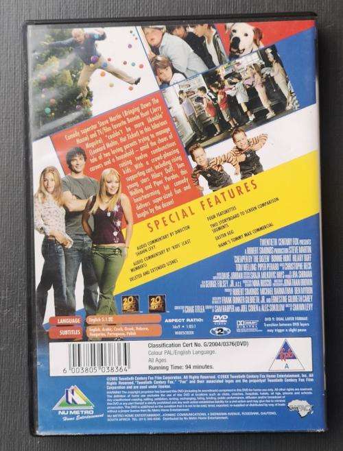Cheaper by the dozen DVD