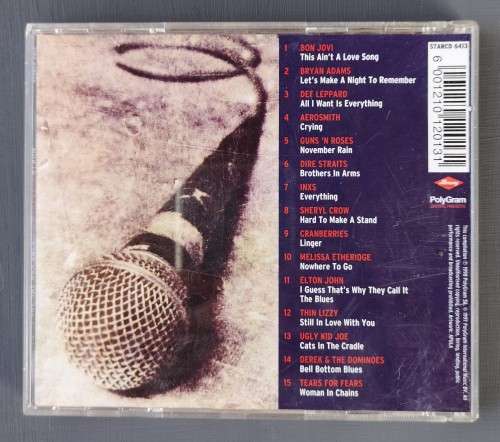 Rock Ballads - The One and Only Rock Album (CD)