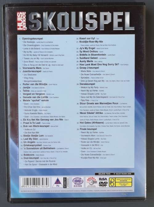Huisgenoot Skouspel 2008 (DVD)