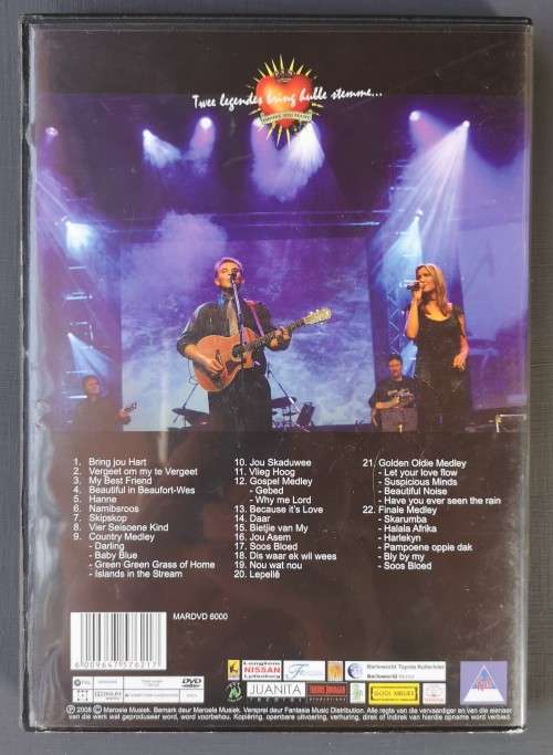 Bring Jou Hart - Theuns Jordaan and Juanita du Plessis (DVD)