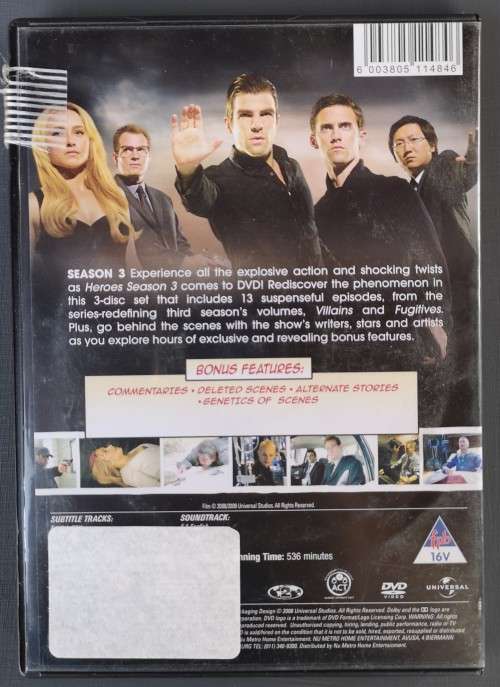 Heroes Season 3 - Part 2 (DVD)