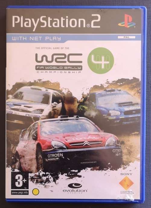 WRC Rally Evolved (PS2)