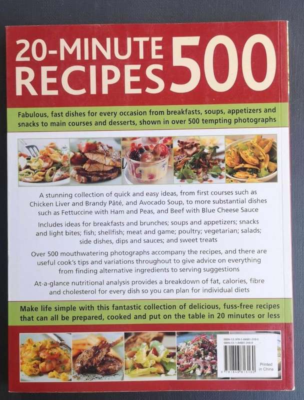 500 Twenty Minute Recipes