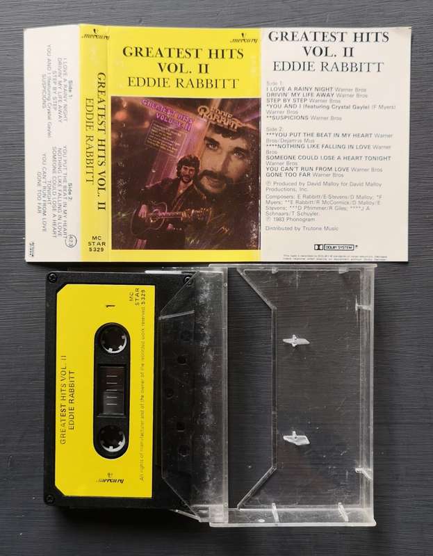 Eddie Rabbitt - Greatest Hits Vol 2 (Tape Cassette)