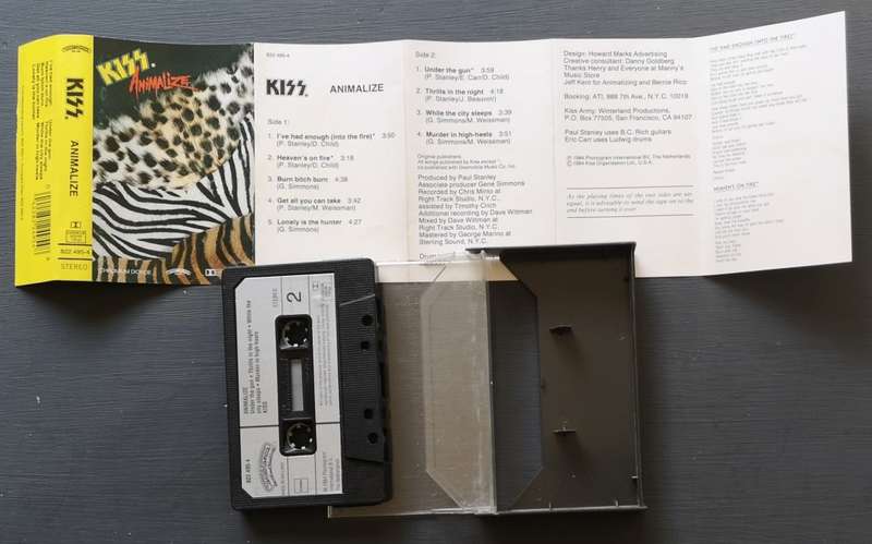 Kiss - Animalize (Tape Cassette)