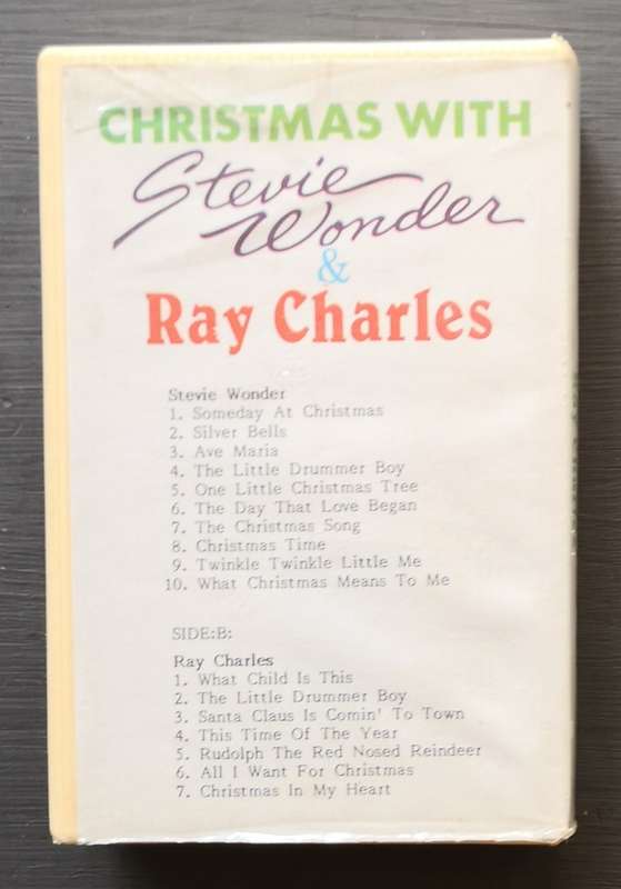 Christmas with Stevie Wonder and Ray Charles (Tape Cassette)
