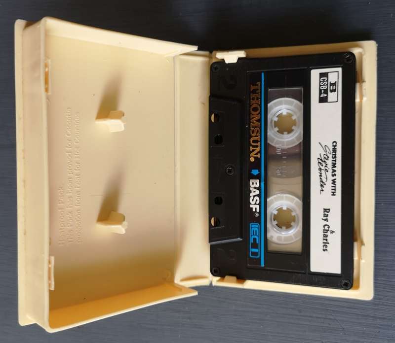 Christmas with Stevie Wonder and Ray Charles (Tape Cassette)