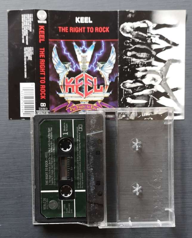 Keel - The Right to Rock (Tape Cassette)
