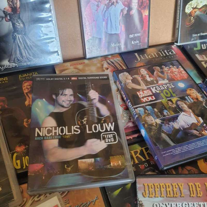 Afrikaanse Musiek DVD`s x 20