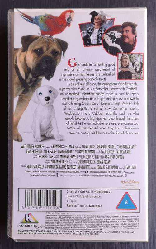 102 Dalmations (VHS)
