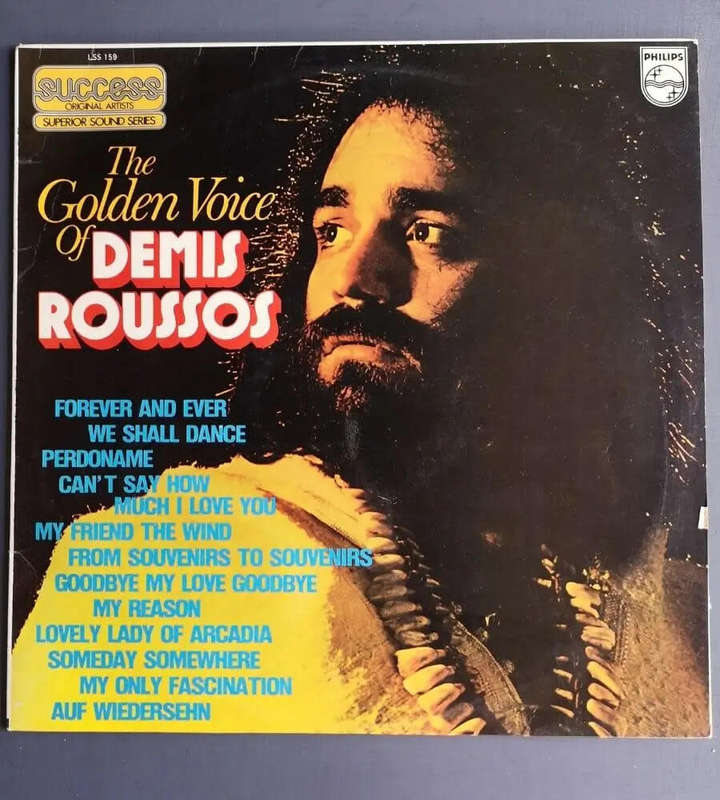 The Golden Voice of Demis Roussos (Vinyl LP)