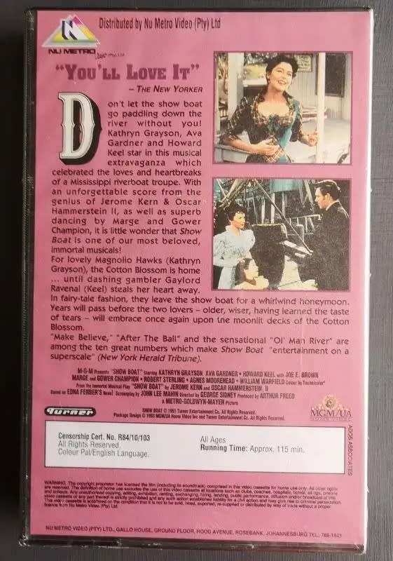 Show Boat (VHS)