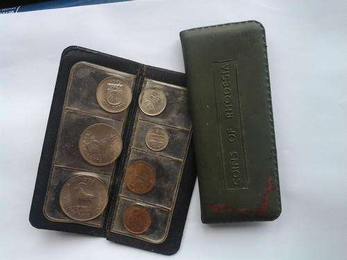 Rhodesia Mint Set of 7 Coins,1Cent-25Cents