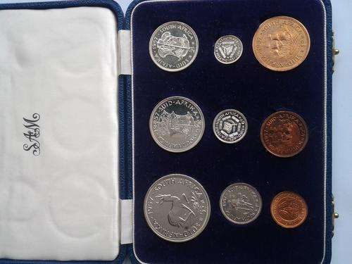 1957 PROOF COIN SET IN SA MINT BOX