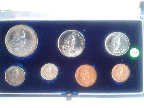 1966 South African Proof Set with Silver R1