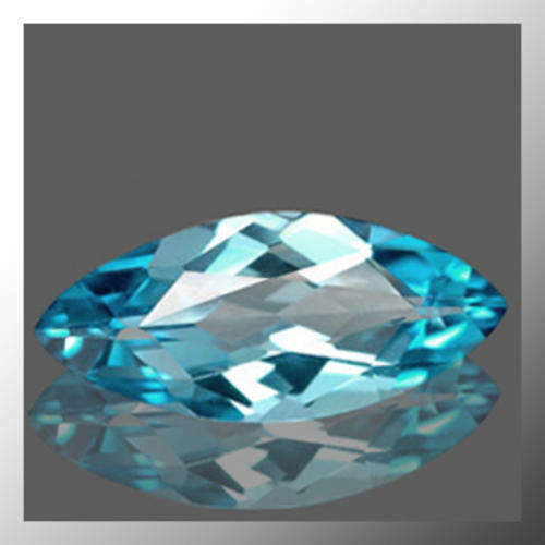 Genuine Topaz 0.62ct Swiss Blue Marquise Faceted, Gemstone