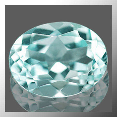 Natural Topaz 5.10ct Light Sky Blue Oval Faceted, Gemstone