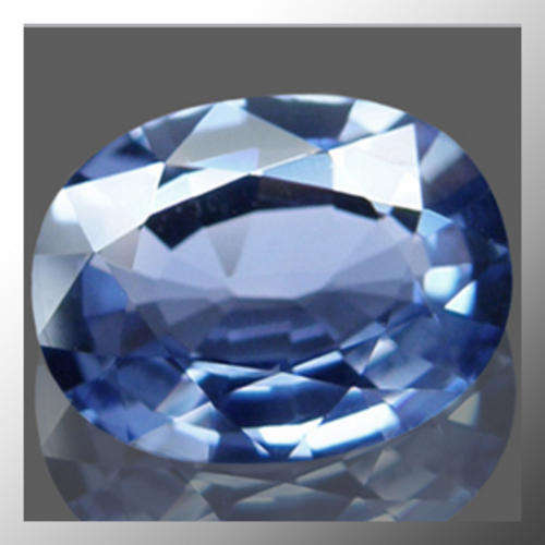 Tanzanite 1.34ct Violet Blue Oval Faceted 8.9x7.0x4.2mm, Man Made Gemstone