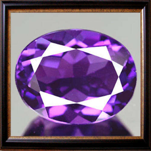 Natural Amethyst 1.86ct Purple Oval Facet, Delightful Gemstone