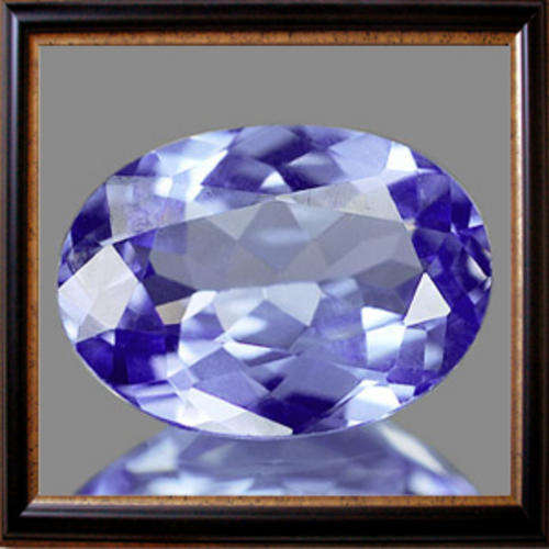 Natural Tanzanite 0.60ct  Violet Blue Oval Facet, Gemstone