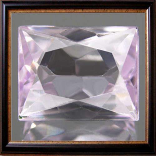 Natural Kunzite 9.90ct Light Pink Baguette Facet, Superb Gemstone
