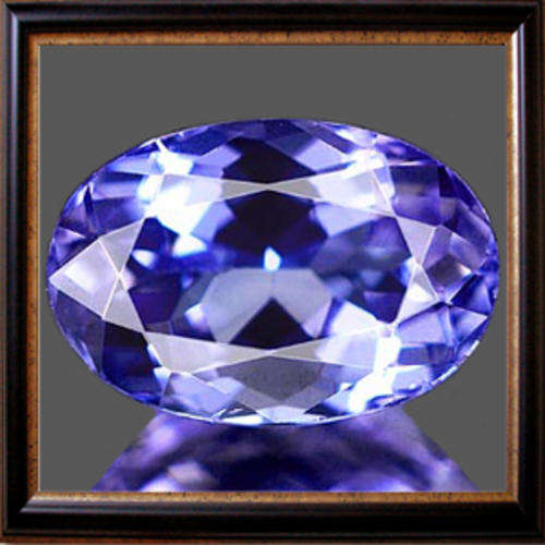 Natural Tanzanite 1.03ct Violet Blue Oval Facet, Gemstone