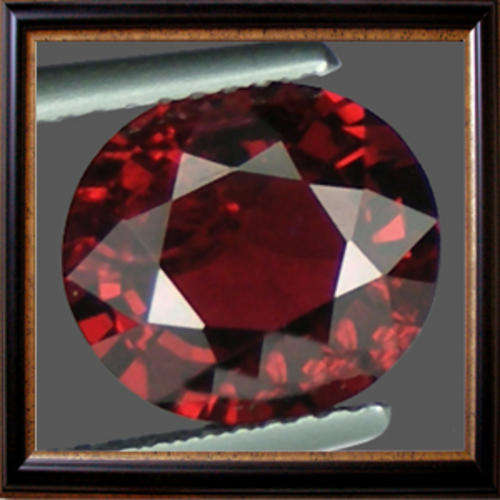 Natural Spinel 0.56ct Red Oval Facet, Gemstone