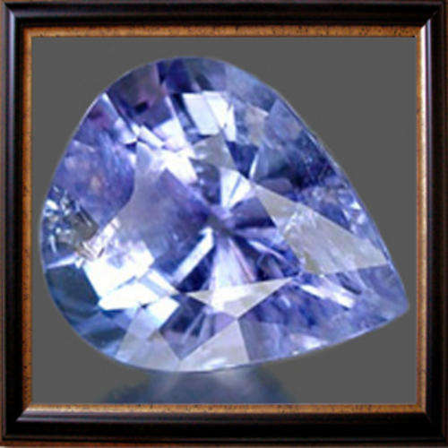 Natural Tanzanite 1.16ct Violet Blue Pear Facet, Gemstone