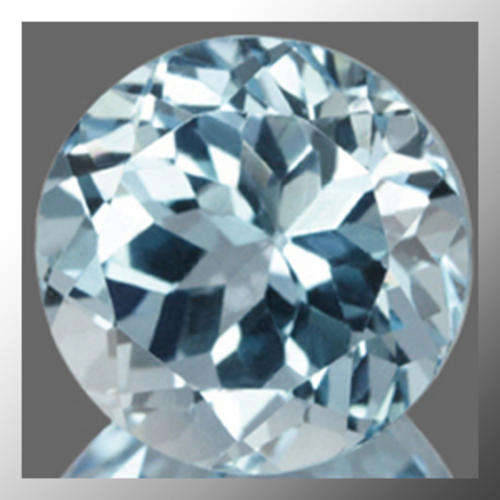 Natural Topaz 1.60ct Swiss Blue Round Facet, Gemstone