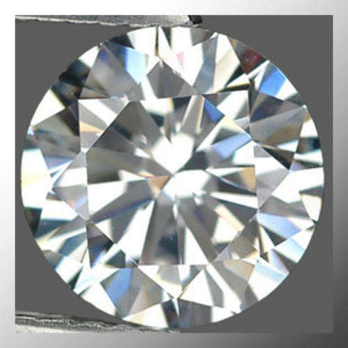 Simulated Diamond AAAA 2.36ct Round Facet, Gemstone