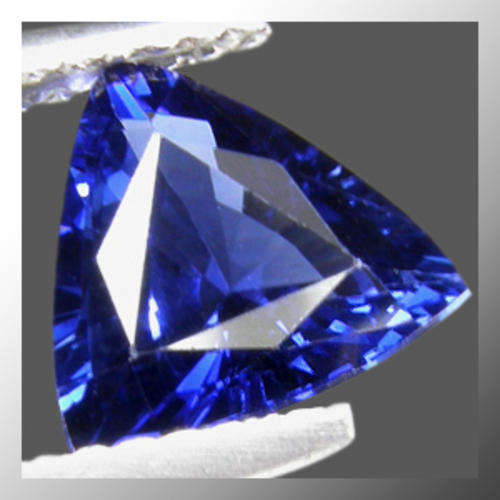 Natural Sapphire 1.69ct Blue Trillion Facet, Gem