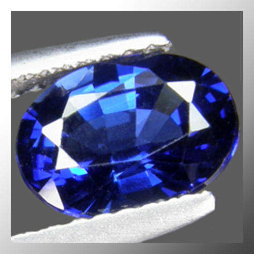 Natural Sapphire 1.74ct Blue Oval Facet, Gemstone