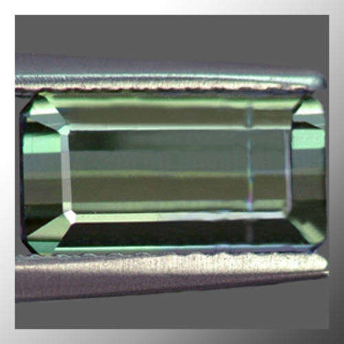 Natural Tanzanite 1.25ct Green Octagon Facet, (SI2) Gemstone - Free Shipping