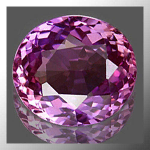 Genuine Topaz 9.01ct Orchid Pink Oval Faceted, Gemstone