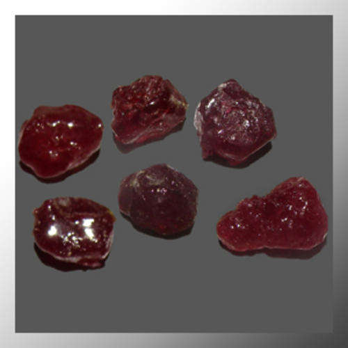 Genuine Rubies 11.21cts Total Red, Rough Stones