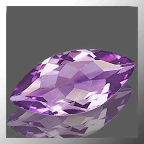 Natural Amethyst 0.28ct Medium Orchid Purple Marquise Faceted, Gemstone