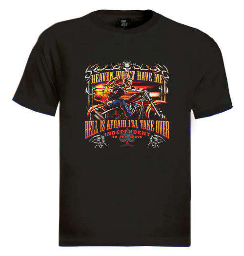 Biker/Punk T-Shirt - Size L