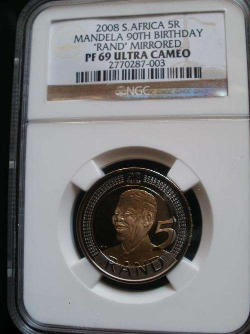 2008 PF69 Mandela Birthday R5 !!! Definitely worthy of the grade given !!!!!!!