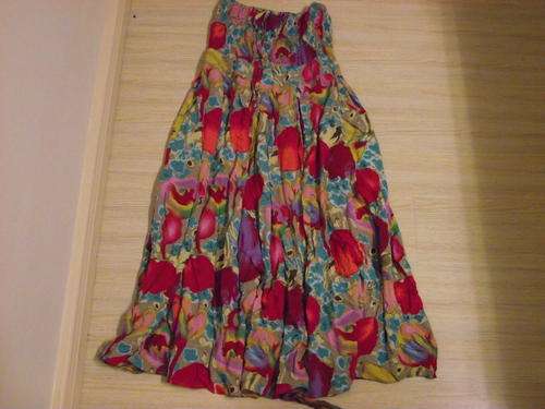 Vintage boob tube dress